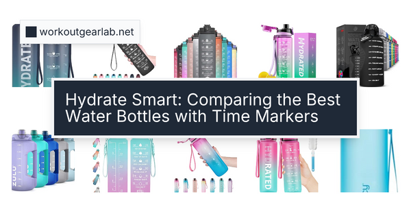 Hydrate Smart: Comparing the Best Water Bottles with Time Markers