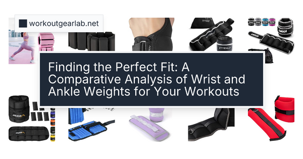 Finding the Perfect Fit: A Comparative Analysis of Wrist and Ankle Weights for Your Workouts