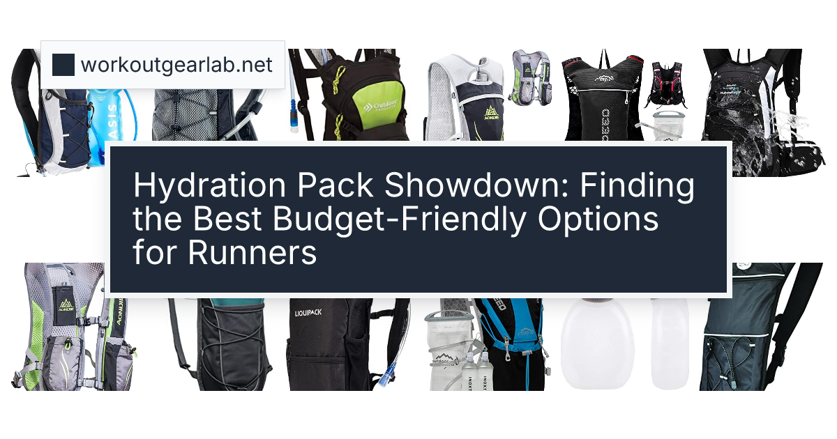 Hydration Pack Showdown: Finding the Best Budget-Friendly Options for Runners