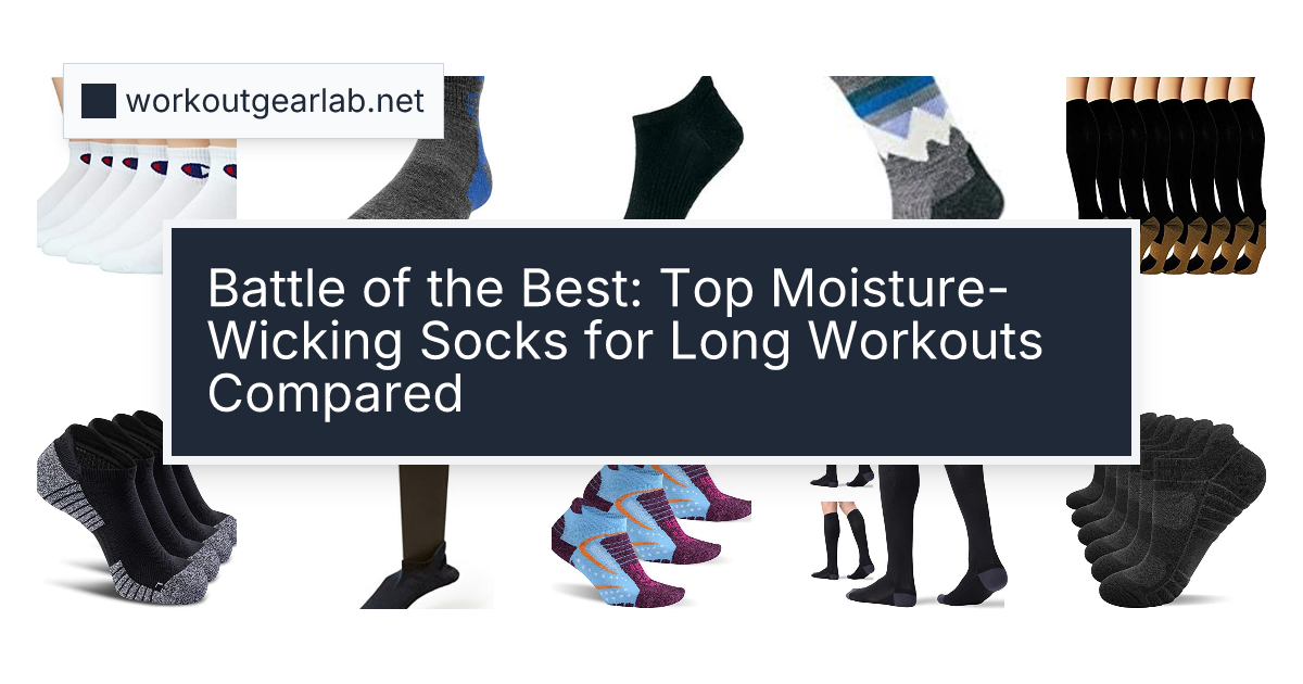 Battle of the Best: Top Moisture-Wicking Socks for Long Workouts Compared