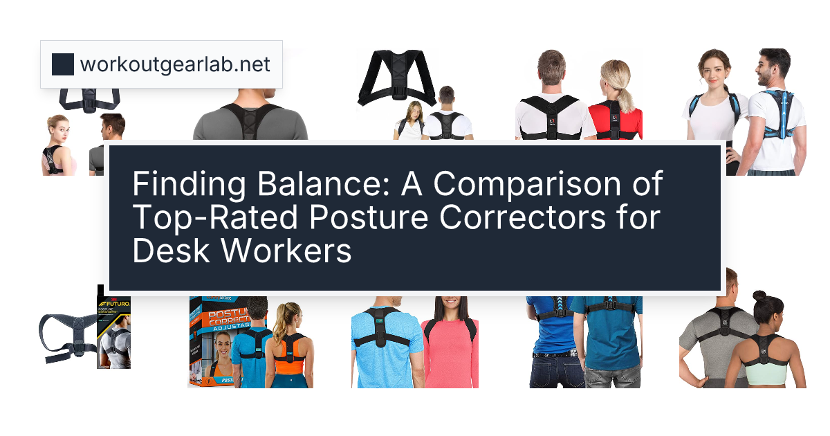 Finding Balance: A Comparison of Top-Rated Posture Correctors for Desk Workers